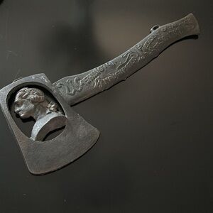 Vtg. George Washington Bicentennial Cast Iron Memorabilia Hatchet
